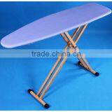 Bamboo Ironing Board With Plastic Ironing Table and 4 Legs thumbnail-1