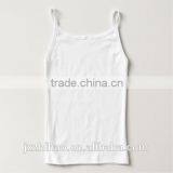 Hotsale Cheap White Plain Spaghetti Strap Tank Top for Ladies thumbnail-4