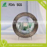 Wedding Charger Plates Crystal Glass Under Plates thumbnail-4