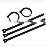 Blcak Hook and Loop Back to Back Cable Tie Magic Tape