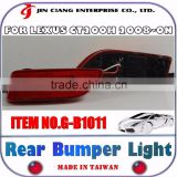 FOR LEXUS CT200H Car Tail LIGHT Red Brake warning REAR BUMPER LIGHT