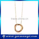 Professional Manufacturer Classics design simple vintage jewelry simple ring round cheap necklace chains N0222