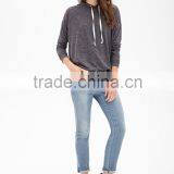 Spring Autumn Clothes Women Pullover Blank Hoodies Long Sleeve Without Zipper Lightweight Sweatshirt 100% Cotton Blouse Tops thumbnail-5