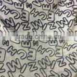 2016 New Product Back Cutting Print Flannel Fleece Fabric thumbnail-1