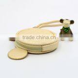 Fancy Coin Purse With Handle PU Fancy Change Wallet thumbnail-3