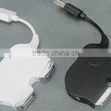 New Arrival Usb 2.0 Animal Shaped Usb Hub 4 Ports as Gift