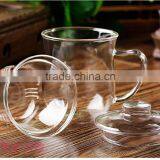 Three-piece Multifunctional Tea Cup With Filter Cup,unbreakable Glass Cups,double Wall Glass Tea Cup thumbnail-5
