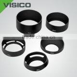 Digital Camera Accessory Metal Flower Shape Len Hood thumbnail-2