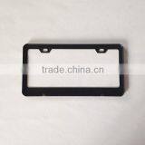 Wholesale USA Standard Stainless Steel Matt Black Blank Car License Plate Frame,number Plate Frame thumbnail-3