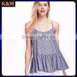 Soft Peplum Cami for Women Cami Clothing thumbnail-5