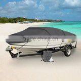 GRAY HEAVY DUTY WATERPROOF MOORING BOAT COVER thumbnail-1