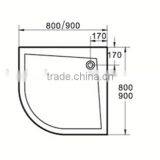SUNZOOM Shower Base 90x90,shower Tray 80x80,shower Tray 90x90 thumbnail-2