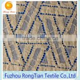 Special irregular pattern cotton design lace fabric for sofa
