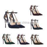 Imported Custom Latest New Design Leather Italian Laties Shoes Woman Shoes thumbnail-5