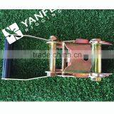 2-inch x 11,000lbs Ratchet Buckle With Soft Blue Handle