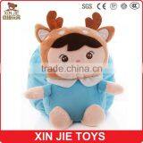 Nice Design Cartoon Doll Plush Backpack Customize Plush Backpack Hot Sale Plush Material Backpack thumbnail-1