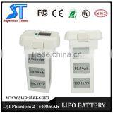 RC Drone 11.1v 5400mah Dji Phantom 2 Vision Battery With 25 Min Fly Time Quality Choice thumbnail-1