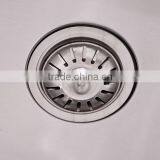 45x45cm Single Bowl Rectangle Square SS Whole Assembled Commercial Cabinet With Sink and Drain Hole thumbnail-6