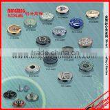 Classic Jean Jacket Metal Buttons,metal Jeans Button