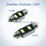 Canbus 5730 Smd Festoon Led Lights Auto Parts With Aluminum thumbnail-2