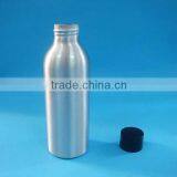 aluminum bottle 150ml, silver alumite bottle for beer storage, empty aluminum water bottle