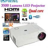 3500 Lemens Led Projectors China Made