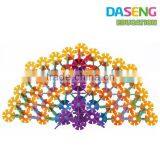 400 Pcs Kids Education Plastic Diy Snowflake Toy Bricks Construction Blocks Toy thumbnail-3