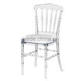 HS-2117 Wholesale Chivari Design Transparent Aluminum Tiffany Wedding Chiavari Chairs thumbnail-2