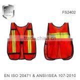 Cheap Best Selling Popular Reflective Fluorescent Safety Vest thumbnail-3