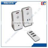 USA Plug With Wireless Remote Control Socket