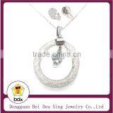 In Keepsake Of Our Lady Of Virign Mary Jewelry Wholesales Stainless Steel Religious Bless Mary Mother Charm Earrings Jewelry Set thumbnail-1