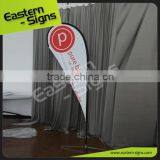 Top Advertising Flying Banner Custom Printing Free Design Teardrop Advertising Feather Banner thumbnail-2