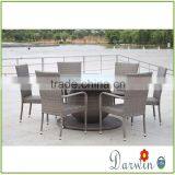 Malaysia Style Made Tempered Glass Plastic Dining Table and Chair thumbnail-1