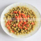 CANNED SWEET PEAS WITH CARROTS