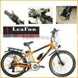 Electric Mountain Bikes 26inch .36V Power and Lithium Battery.speed Brushless Hub MID Motor thumbnail-1