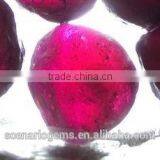 High Quality 6mm+ Big Size Natural Purple Indian Garnet Rough thumbnail-1