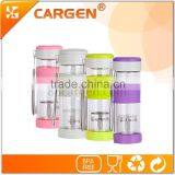 Customized Large Mouth Glass Tea Infuser Water Bottles thumbnail-4