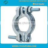 Carbon Steel zn Plated Double Bolt Hose Clamp thumbnail-3