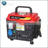 HL-950A portable gasoline generator with handle, family using generator, daily usage