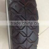 6"x1.4" Plastic Rim Wheels Solid Rubber Wheel thumbnail-2