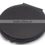 Round Metal Compact Mirror/pocket Mirror/cosmetic Mirror With Crystal for Gift thumbnail-1