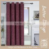 1PC JACQUARD BLACKOUT MODERN CURTAINS FOR LIVING ROOM WITH CURTAIN DESIGN thumbnail-3