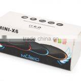 Mini-X6 Rugby Mini Bluetooth Speaker With TF Card Slot and U Disk Function thumbnail-6