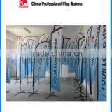 wholesale advertising teardrop flag and banner for display