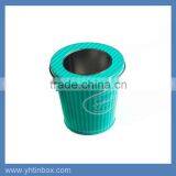 Small Tin Bucket With Pvc Window Creative Clear Gift Box