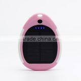 Lovely Gifts 3000mah Rohs Solar Cell Phone Charger Instructions 5v 2a