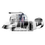 NEW Single Handle Chrome Wall-mount Bathtub Faucet