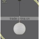 2015 hot sale simple style home modern glass ball hanging light