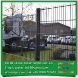 Guangzhou Double Rod Safety Mesh Fencing Panels Double Bar Wire Fence thumbnail-2