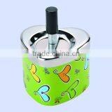 Fashion High Quality Aluminum Foil Ashtray Metal Ashtray Heart Shape Cheap Ashtray